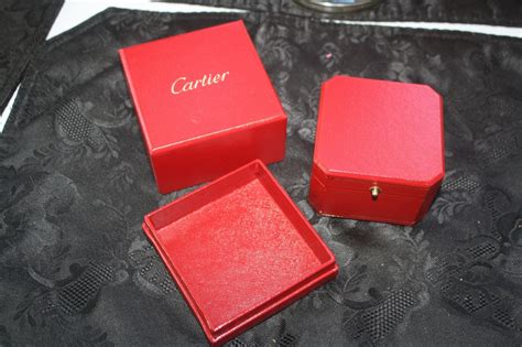 cartier ring box buy|empty cartier boxes.